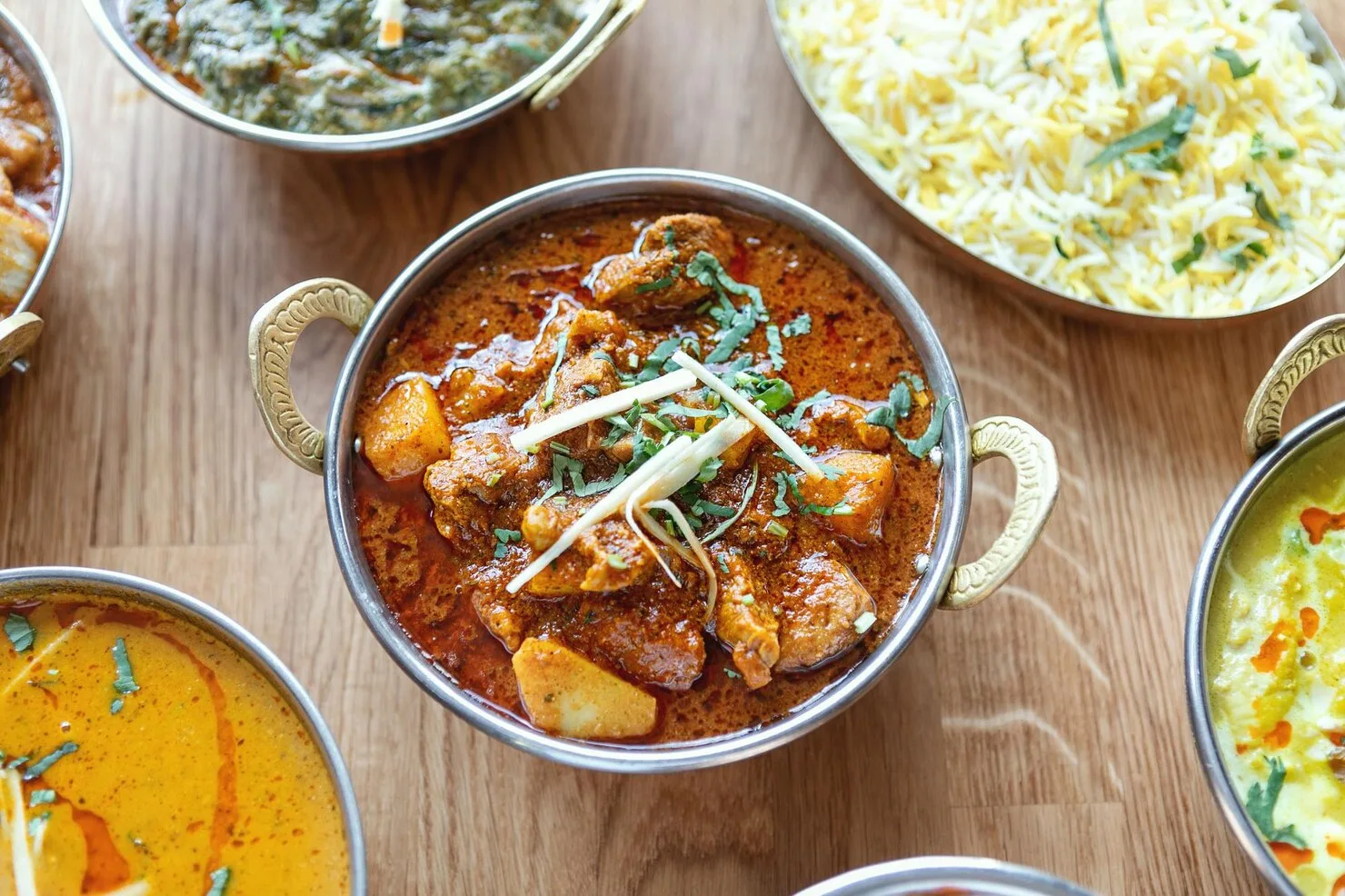Chicken Korma and Rice